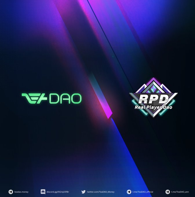 famoussaidwhat's tweet photo. ⚔️ @TeaDAO_Money partnership with @Realplayerdao
⚔️ The partnership aims to help all players and investors maximize their profit through #TeaDAO's #NaaBA.
🔽INFO
https://t.co/iGpj0IY8uw https://t.co/8ol9teAsBy