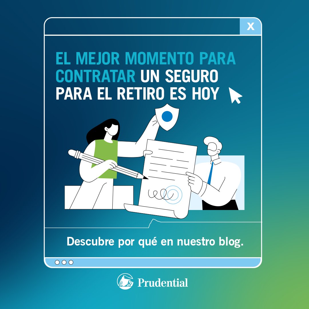 ¿Sabías que un seguro de vida es una inversión a futuro? 👀¡Sí! Protege tu ingresos.
Descubre el resto de las razones por las cuales contratar un seguro en nuestro blog. 
bit.ly/3TKQrED