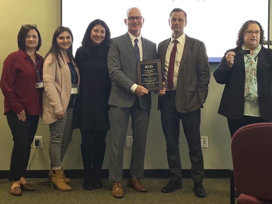 msmignone's tweet photo. It’s official!  @Nassau_SLS Administrators of the Year!  @donald_gately @esundb receive their well deserved award!  @JerichoUFSD @JerichoMS @ManhassetUFSD @SamiraSalzberg @PSquiccLibChic @m_castrofilippo @librarian_melia https://t.co/UYkkBlQuTT