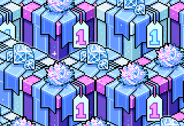 HabboNFT's tweet photo. Birthday #HabboNFT gift boxes: who’s hoarding? 🤚 https://t.co/ZJzWoRWwVW