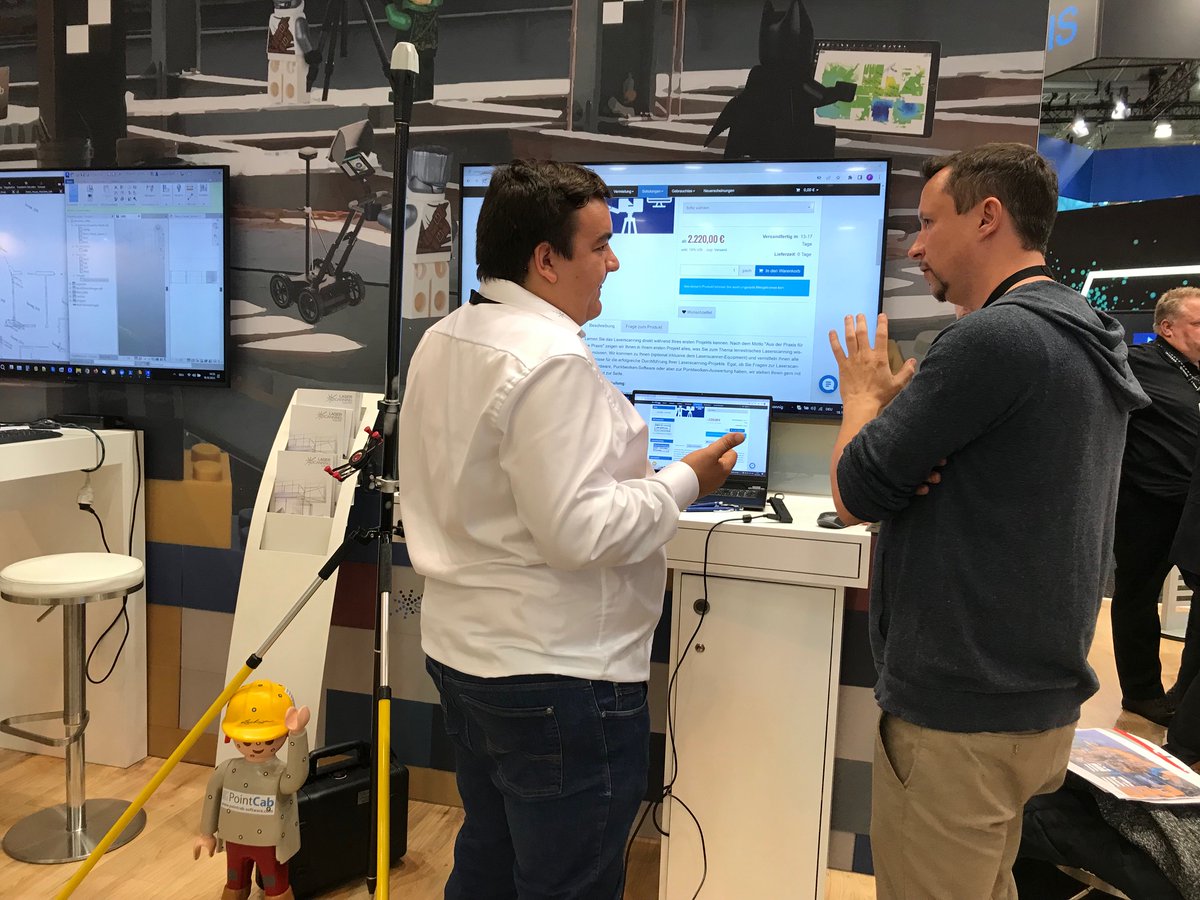 Laserscanningeu's tweet photo. Day 1 of #INTERGEO2022 in Essen. Stop by our booth D3.032 in hall 3 and let's chat! We have different #3DScanners, #GPR, #pointcloudsoftware and much more to show you...

@PointCab2016 @ScreeningEagle_ @GeoSLAMLtd @emlid @Shining3D @Artec3DScanners @DotProduct3D @InsideIntergeo https://t.co/sO31yyTQRi