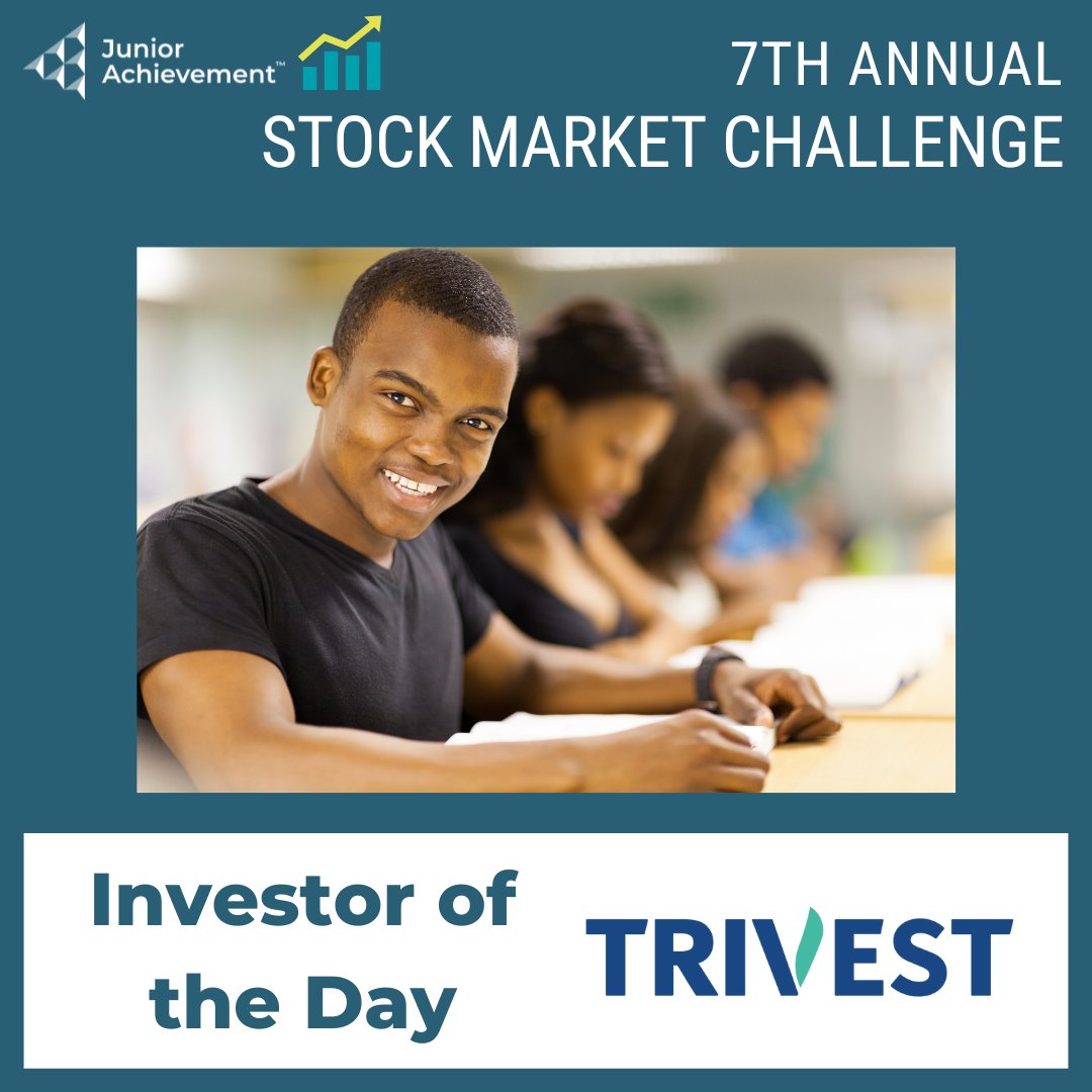 ja_miami's tweet photo. Congratulations to @trivestpartners for being our Investor of the Day, thanks to your support of the 7th Annual Junior Achievement Stock Market Challenge! See you on Thursday! #thankyou #JASMC https://t.co/YXR14qRXhy