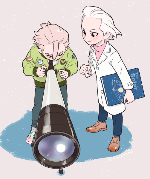 「smile telescope」 illustration images(Latest)