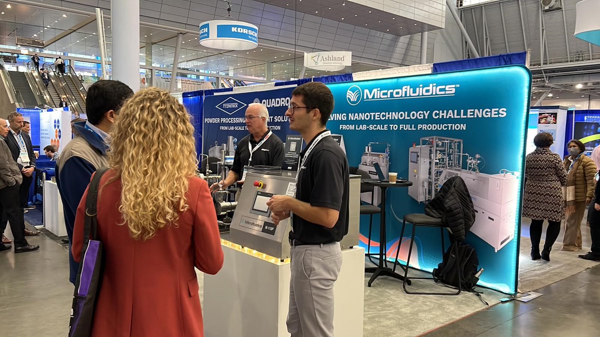 Benchtop, Pilot scale, Production &amp; Biopharmaceutical (cGMP) Models

Each of our Microfluidizer® Processors deliver unrivalled results in uniform nanoemulsions, cell disruption &amp; particle size reduction.

Visit stand #531 or click hubs.la/Q01q0lv-0

#AAPS #PHARMSCI360
