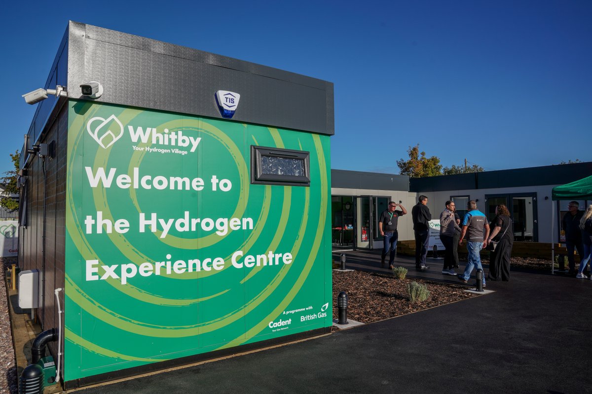 grahamstuart's tweet photo. Hydrogen news 🚨: 

Cadent have opened a new hydrogen demonstration centre open to the public in Whitby, ahead of a wider gas industry led campaign to raise awareness of Hydrogen use in homes.  

(1/3) https://t.co/kTLBCaC7lJ