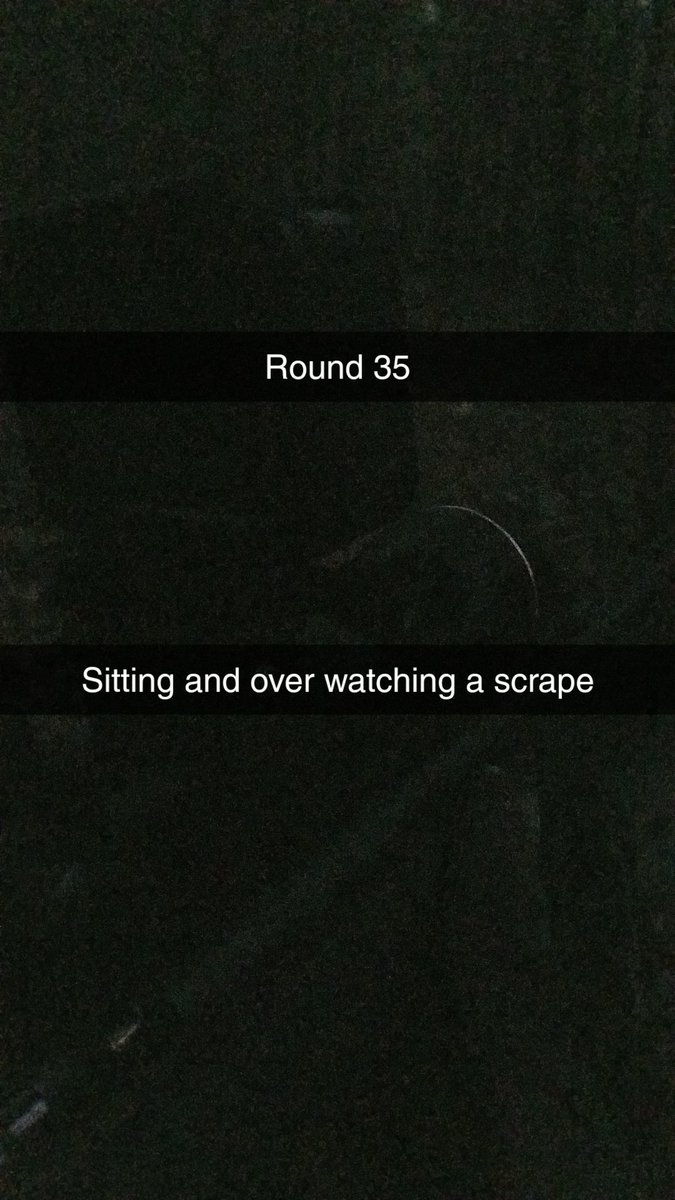 Joshua45263's tweet photo. Round 35
Sitting and over watching a scrape https://t.co/Wi7XStT9io