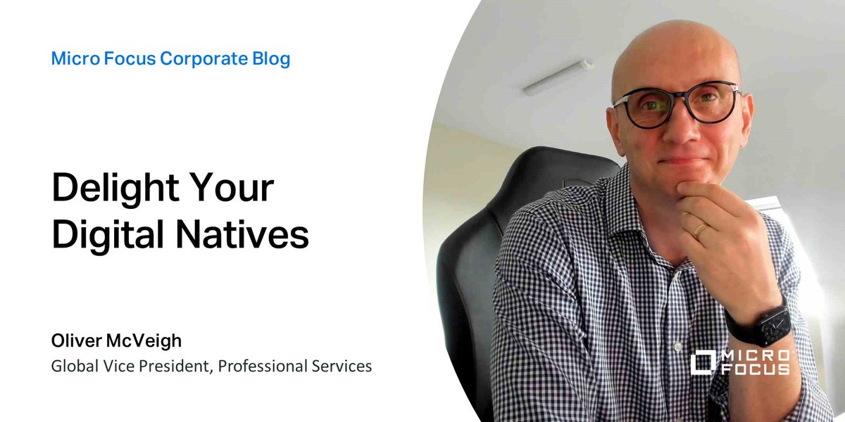 DerekBrittonUK's tweet photo. Attracting and retaining #digital native customers and employees in a highly competitive market requires #digitaltransformation - so delight your digital natives… #runandtransform @microfocus Professional Services #MyMicroFocus https://t.co/oy9CibtJEU https://t.co/BM1xfRZ7aB