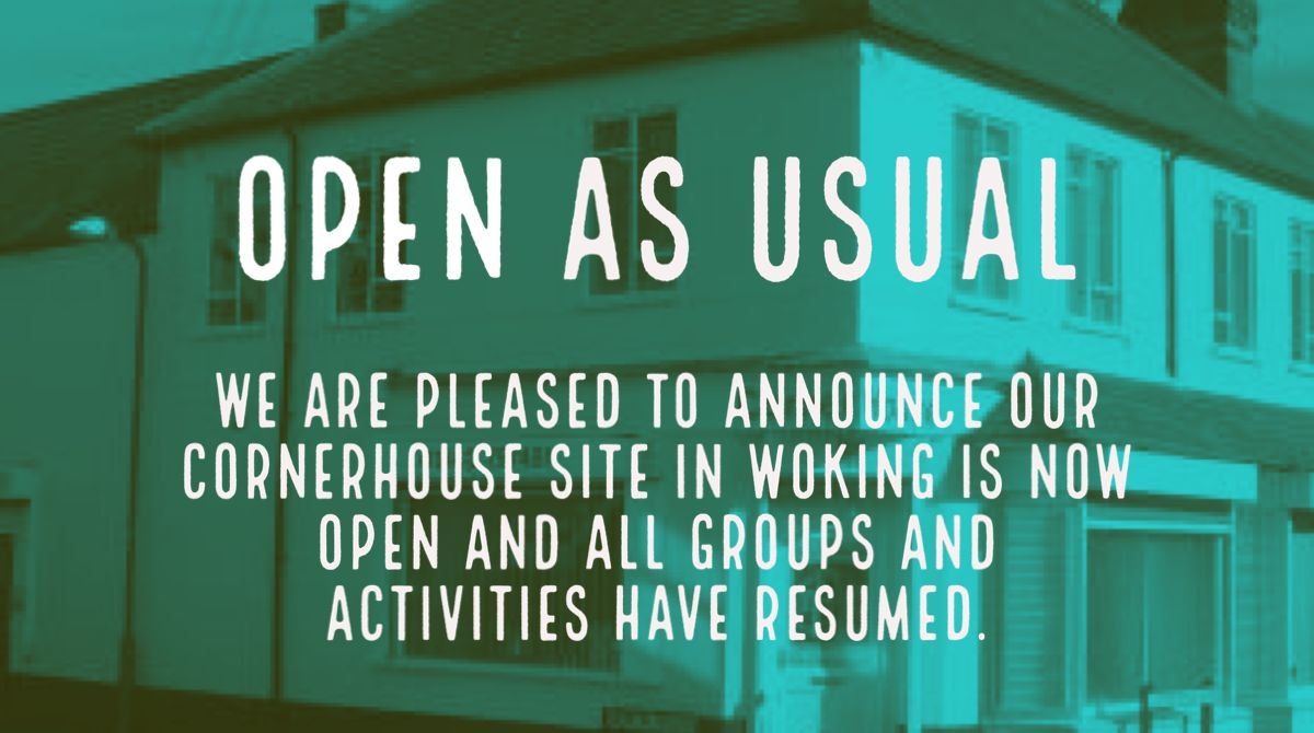CATALYSTethos's tweet photo. Good news!! 👇️
Our CornerHouse site in #woking is now open 😄
#mentalhealthandwellbeing
#charitynews
#surreycharity
#wellbeinghealth https://t.co/40hlZZCv8Q