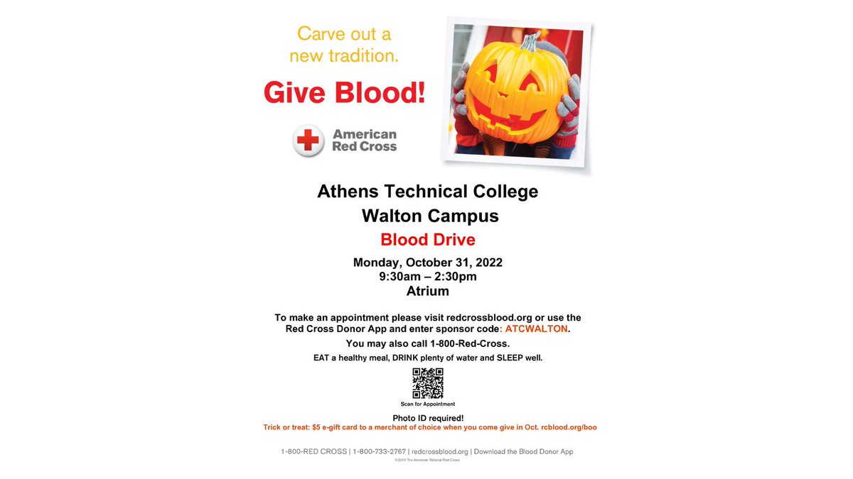 Great reason to visit the <a href="/AthensTechGA/">Athens Technical College</a> Walton Campus later this month!