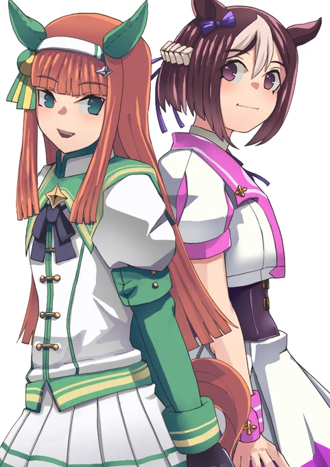 #みんなも貼ろう突然の推し #ウマ娘スぺスズてぇてぇ 