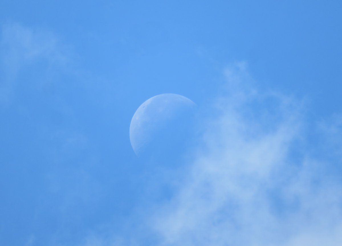 trhonymohamed's tweet photo. Moon at noon with some white clouds.
Libya. Tuesday 18-10-2022.

#Moon 
#Luna 
#MoonHour 
#MoonHourAmbassador 
#Nasa🚀
@MoonHour321
@ThePhotoHour
@StormHour
#MoonHourNASAObserveMoonNight 
#Lunar 
@321MoonHourGirl
@NASAMoon 
#observethemoon https://t.co/1YXnK85DOx