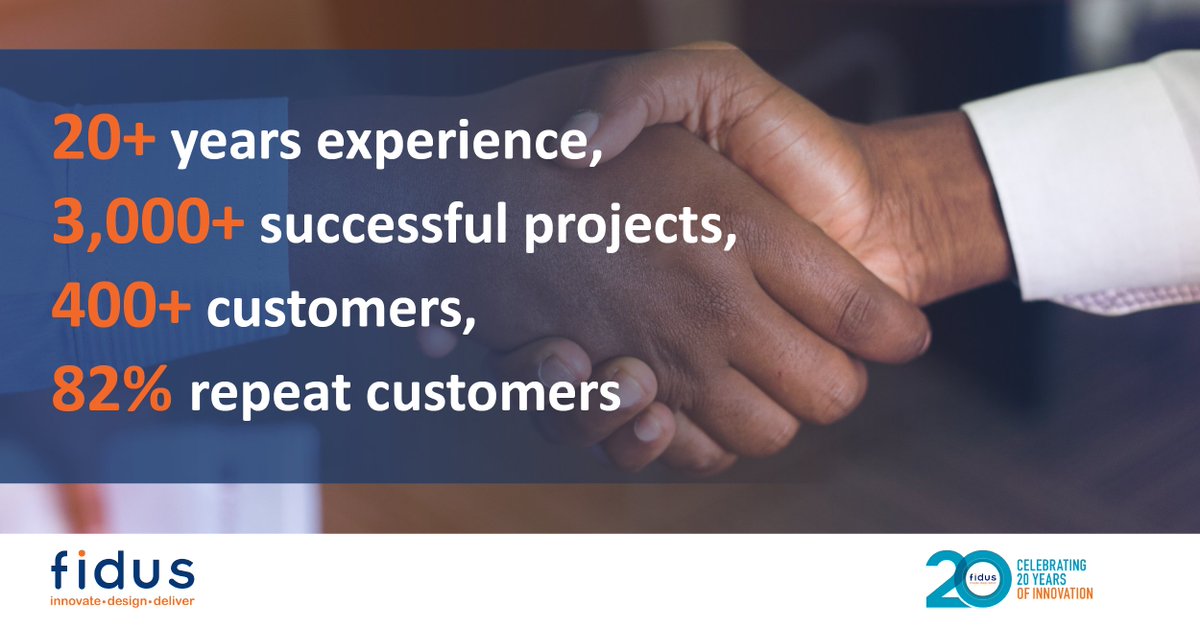 FidusSystems's tweet photo. With 20 years of experience delivering 3,000+ projects to 400+ customers, we are the proven strategic partner to help you get your electronic product design right the first time.
#FirstTimeRight #20Years #Fidus https://t.co/6qBCVHovPU