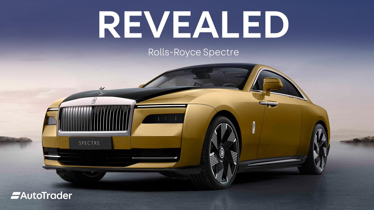 NEW: Rolls-Royce Spectre 🤯👀 ⚡️ Rolls-Royce’s first fully-electric motor car ⚡️ Expected range of 320 miles ⚡️ Built on Rolls-Royce all-aluminium Architecture of Luxury How do you feel about Rolls-Royce’s step into electric? 👇