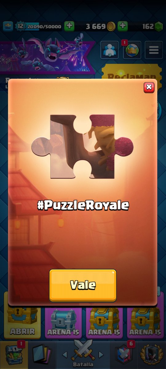 MaycolElias1's tweet photo. @ClashRoyale #PusleRoyal2 https://t.co/BMKOXEG0In