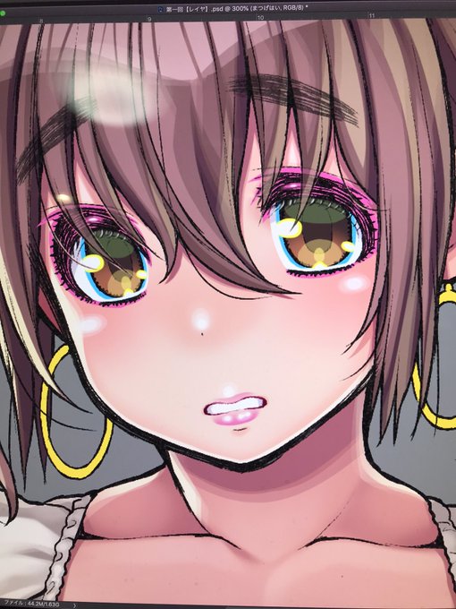 永井さん彩色進行中です_φ(・_・ #進捗報告 