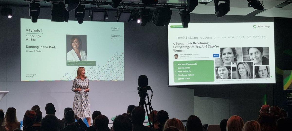 Circular Change (@circularchange) on Twitter photo Congratulations to <a href="/Ladeja68/">Ladeja Godina Košir</a> for being a #keynotespeaker at the csrTAG 2022! 👏
The event focused on the topics of #Artificial_Intelligence💻& #circulareconomy ♻ Congratulations to <a href="/Ladeja68/">Ladeja Godina Košir</a> for being a #keynotespeaker at the csrTAG 2022! 👏
The event focused on the topics of #Artificial_Intelligence💻& #circulareconomy ♻