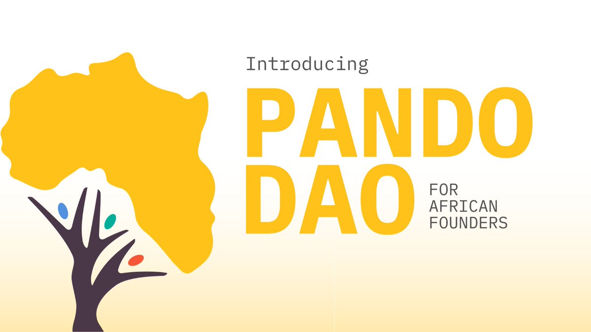 We believes the future of Africa will be built by founders, innovators, and those who support them across borders.
So we started by assembling mature founders in the ecosystem to build together.
Watch this space. 
pando.xyz