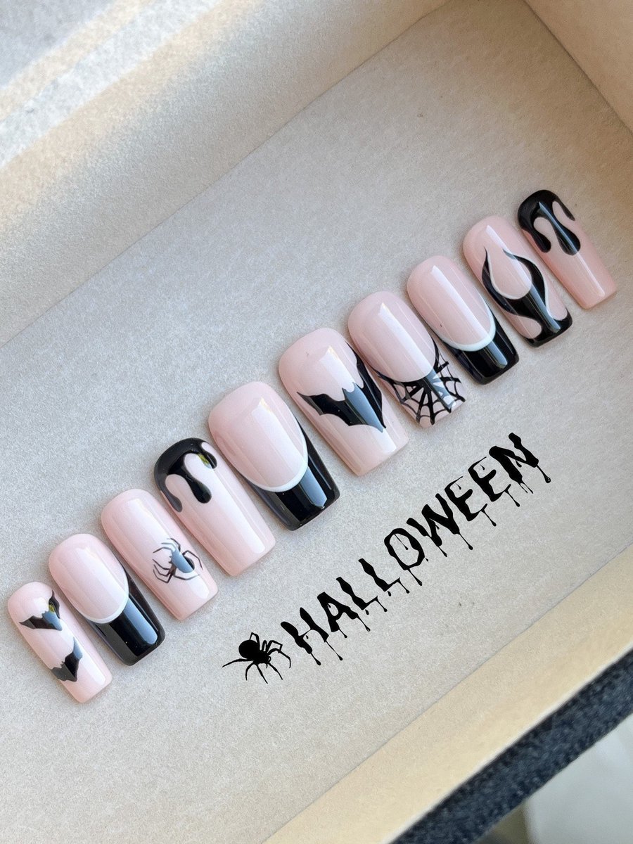 Signailss's tweet image. Spooky nails set for Halloween 👻 🎃
etsy.me/3SiDxws
#halloween #halloween2022 #nailsedit #beauty #pressons #etsy