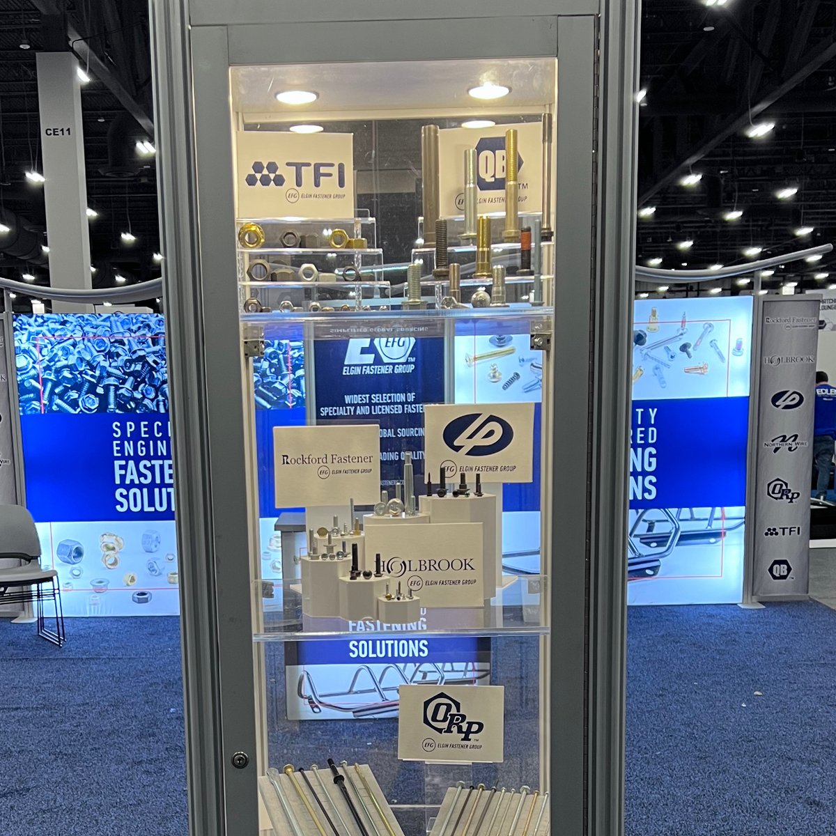 elginfastener's tweet image. Today is the day!  Come see our products in all their glory - all made to your print.  Our team is looking forward to talking about the Elgin Advantage!  Booth 1611.