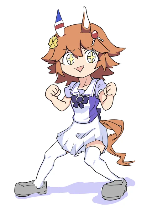 フクちゃん落書き#ウマ娘 #マチカネフクキタル 
