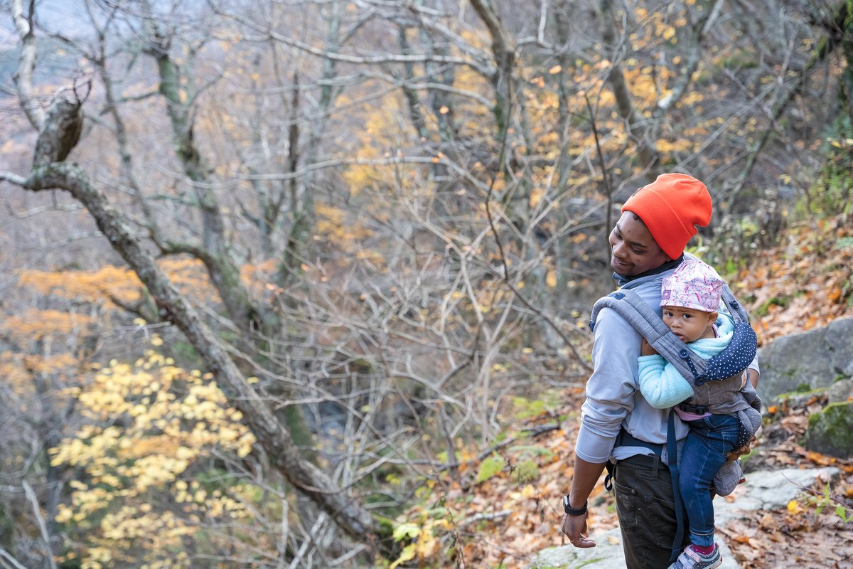 Join @hikeitbaby this fall for a Hike &amp; Seek Adventure! All October, we'll be exploring the nature near us to see what species of plants, animals, and insects occupy our neighborhoods. Learn about the challenge &amp; how to register: hikeitbaby.com/bring-it-outsi…