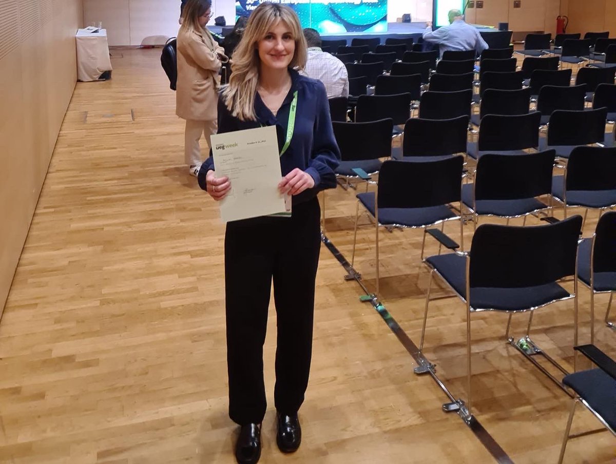 GrowthITN's tweet photo. Last week at the #eugweek in Vienna, @LilyBant was awarded the prize of best presentation based on abstract 🥳 Congrats Lilly! #H2020 #GROWTH #MSCA https://t.co/frYUDGdbZl