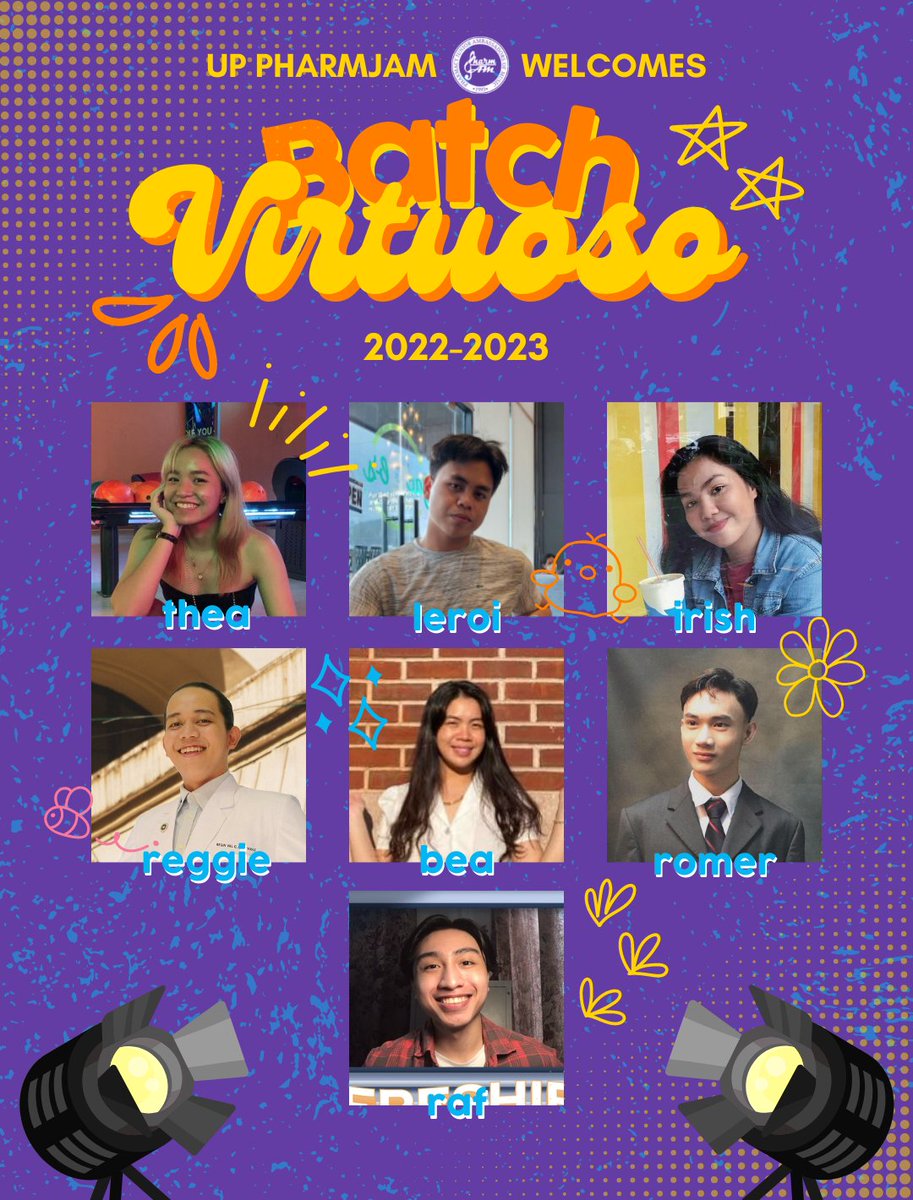 UP_PharmJAM's tweet photo. ✨ you’re all very talented. We should know. We’re very talented too! ✨

After slaying a week-long process, we are proud to be premiering 🎫 the newest addition to our gleeful family: Batch Virtuoso! 🎤🎵

Congratulations, Batch Virtuoso⭐️, for conquering the Application week!🎉 https://t.co/ui4tdPA4Lg