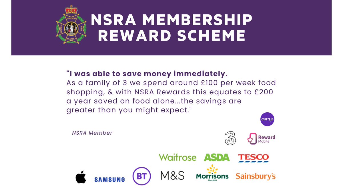 SIGN UP FOR NSRA REWARDS FOR FREE AND BEAT THE COST OF LIVING 
Also includes 5% off all NSRA Shop stock (excluding firearms and targets)

You can find more information here: bit.ly/3T4BtZD