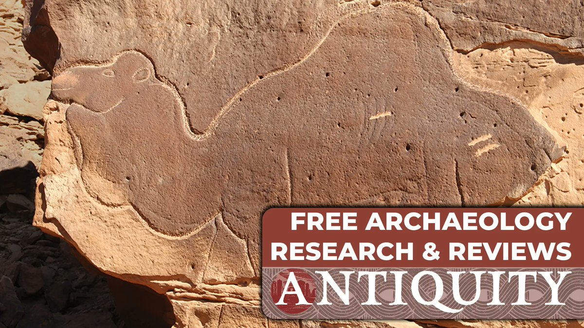 AntiquityJ's tweet photo. Check out all the FREE and #OpenAccess archaeology research &amp; reviews from the new issue of Antiquity, gathered into one place for your convenience 👇
https://t.co/ndyZJp0DOu https://t.co/cYBqJYsYze