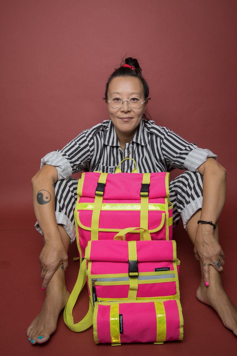 It turns out pink has been a very popular colour for us! we have almost sold out of the pink rolltops that we have in stock in the UK. A pleasant surprise. Its always risky buying a bright colour but this time it has been worth it! And... ts cheered me up no end! .
#neonpinnk