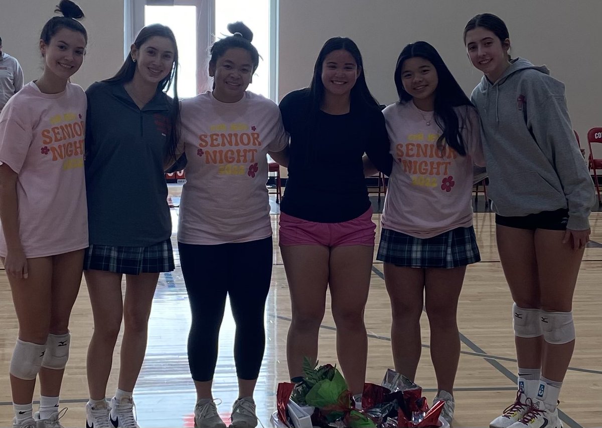 Last night we honored 4 amazing seniors who have given so much to this program and school community. Very proud to be their coach and excited to see what they accomplish in the future. Thank you Britney Nguyen, Eva Burgener, Sophie Newman, and Alexa Swaller.