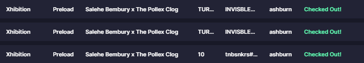 shoutout to @ValorAIO and @AshburnProxies for the assist today
