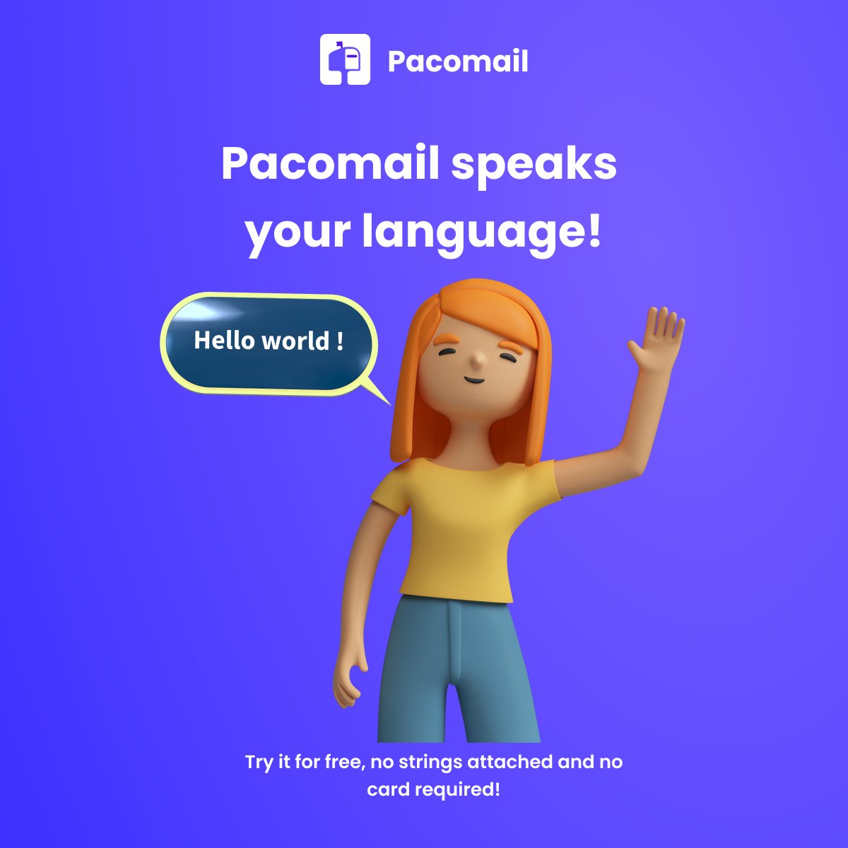 🇬🇧🇬🇧 Hello world! We are excited to announce that Pacomail is now available in english!
👉 Try it for free, no strings attached and no card required!
pacomail.io/en/
#email #webdev