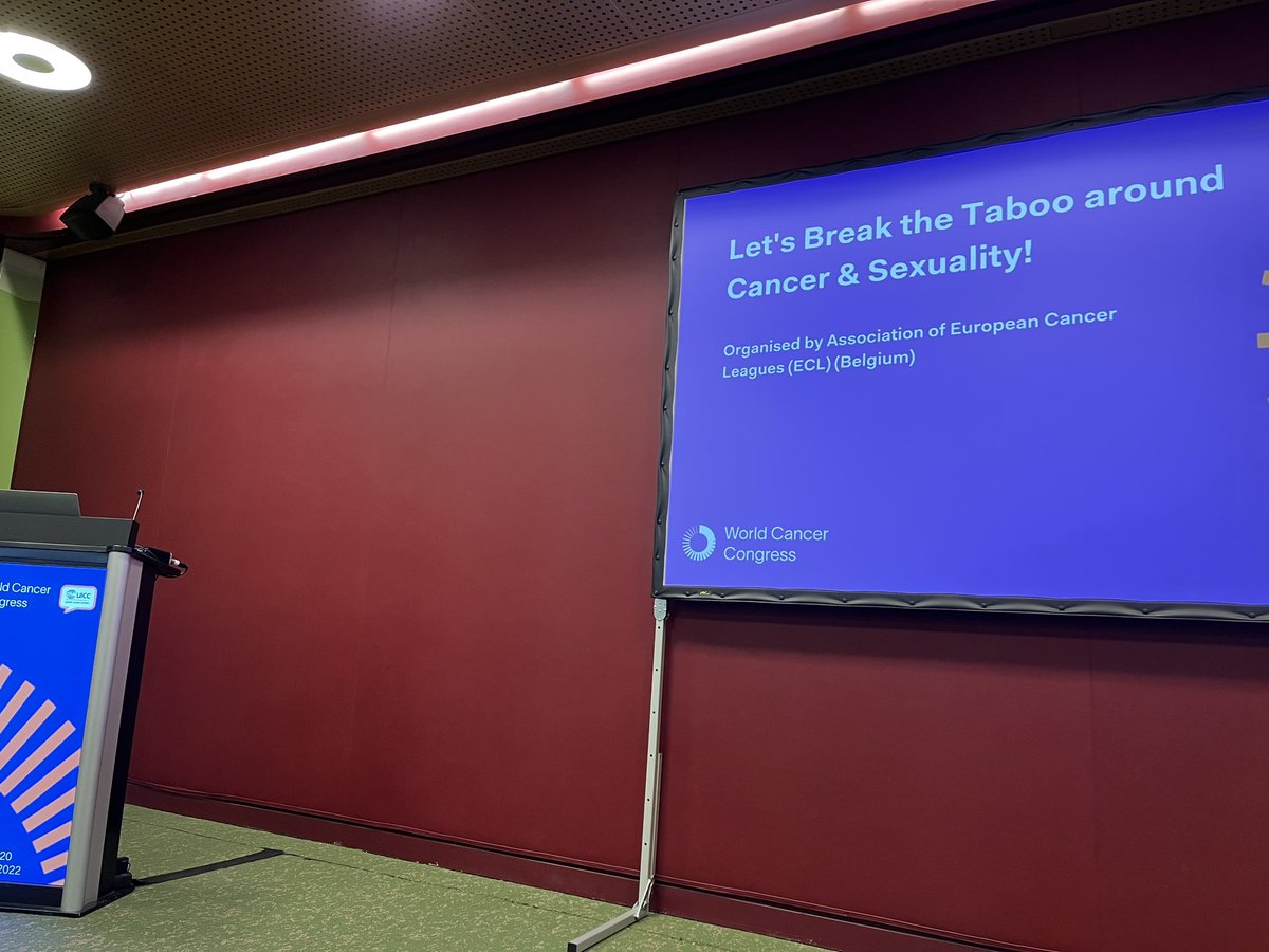 SophiaSleeman's tweet photo. Ready to speak in our session at the World Cancer Congress! Letβs #breaktaboo around #cancersex! With @hansneefs1, Monick Leal and team @CancerLeagues. #WCC2022 @uicc https://t.co/ErKX0M7qGL