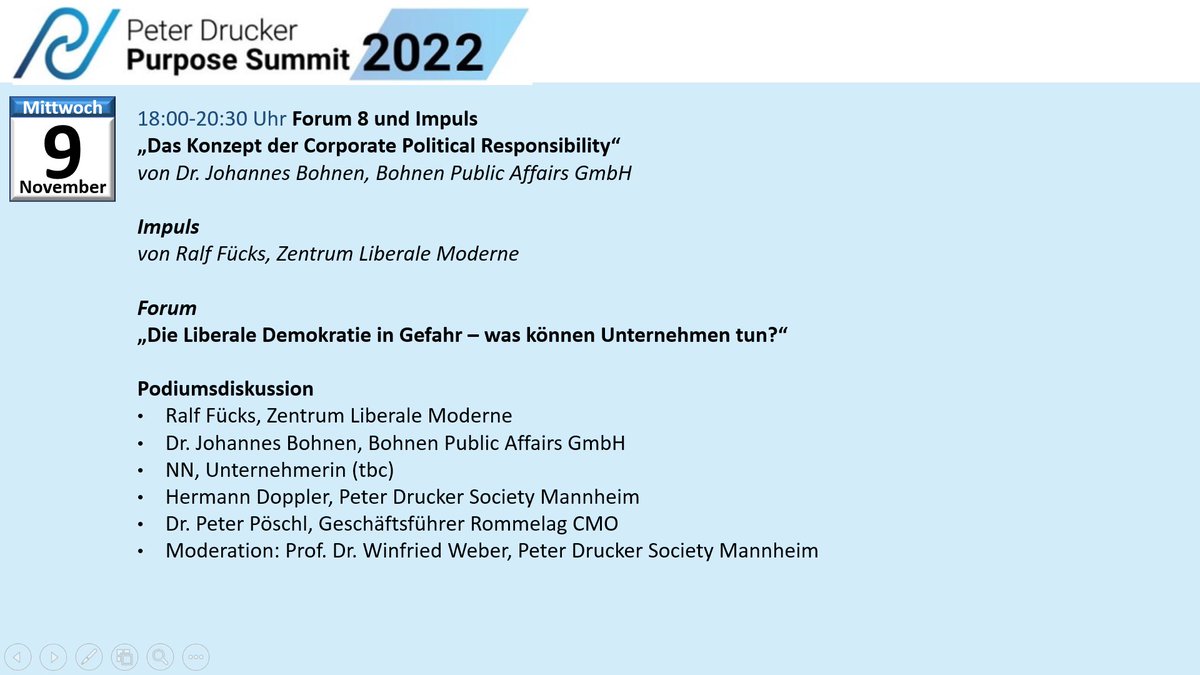winfried_weber's tweet photo. #pdpurpose Summit 2022
Forum 8 „Die Liberale Demokratie in Gefahr – was können Unternehmen tun?“ mit @fuechs und @JohannesBohnen sowie @hedoppl
https://t.co/QCYczDmhX3 https://t.co/f80RfCgmh5
