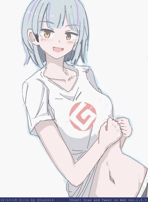 グッドデザイン賞を京乃つかさに授与したい #今日の京乃つかさ #tegaki_dt 