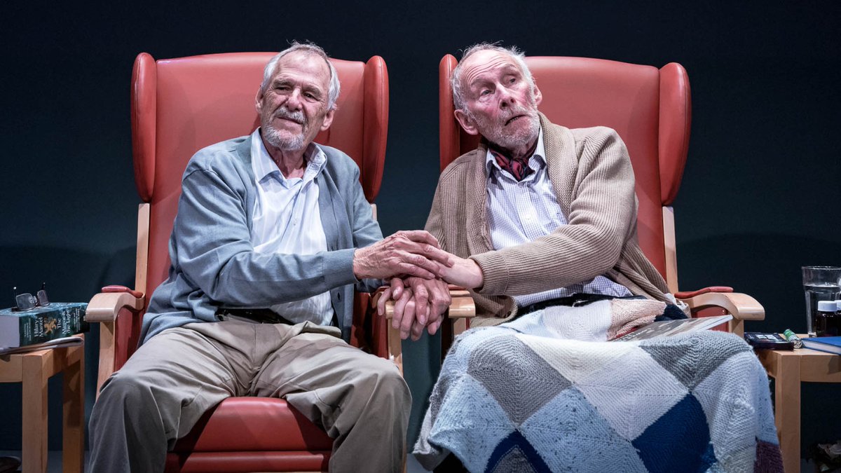 JSTheatre's tweet photo. It's opening night of #JSTInTheAir!

A beautiful love story that's also a touching love letter to London, Something in the Air is Peter Gill's latest masterpiece, co-directed by Alice Hamilton

Here are some scenes from the show, taken by Steve Gregson

🎟 https://t.co/snzKA6kSYd https://t.co/h9p63bHobf