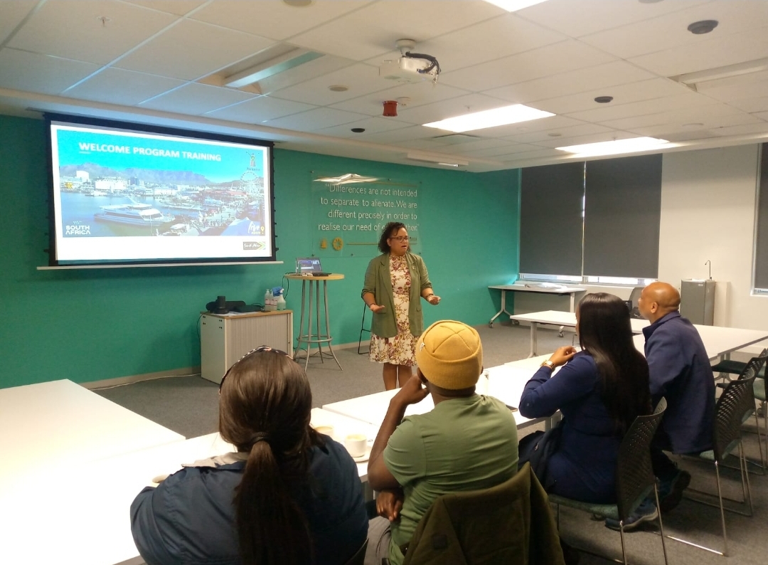 SA Travel Trade (@satraveltrade) on Twitter photo The <a href="/TGCSA_/">Tourism Grading Council of South Africa</a> has been training port of entry officials in readiness for the first cruise liner arriving in Cape Town on Wednesday 19 October 2022. 104 cruise liners are expected this season. Thank you to our partners <a href="/VandAWaterfront/">vandawaterfront</a> and <a href="/Wesgro/">Wesgro - Cape Town & the Western Cape</a> #WelcomeSA #CruiseSeason The <a href="/TGCSA_/">Tourism Grading Council of South Africa</a> has been training port of entry officials in readiness for the first cruise liner arriving in Cape Town on Wednesday 19 October 2022. 104 cruise liners are expected this season. Thank you to our partners <a href="/VandAWaterfront/">vandawaterfront</a> and <a href="/Wesgro/">Wesgro - Cape Town & the Western Cape</a> #WelcomeSA #CruiseSeason