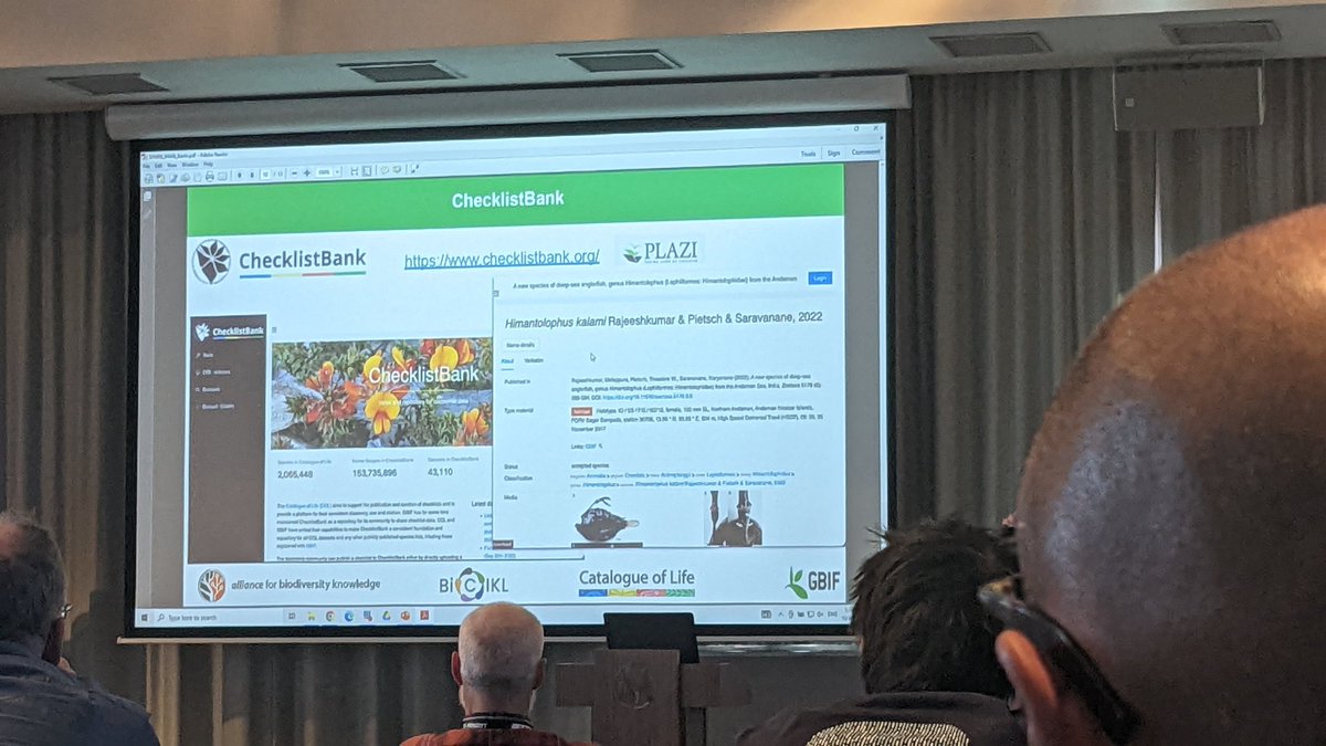 myrmoteras's tweet photo. Thanks to @catalogueoflife and @gbif to set up this incredible, seminal workflow allowing a realtime reuse of new published taxonomic data mediated by @Plazi #treatmentbank #TDWG2022 @Bicikl_H2020 #ebiodiv https://t.co/wkpJPPv2aX