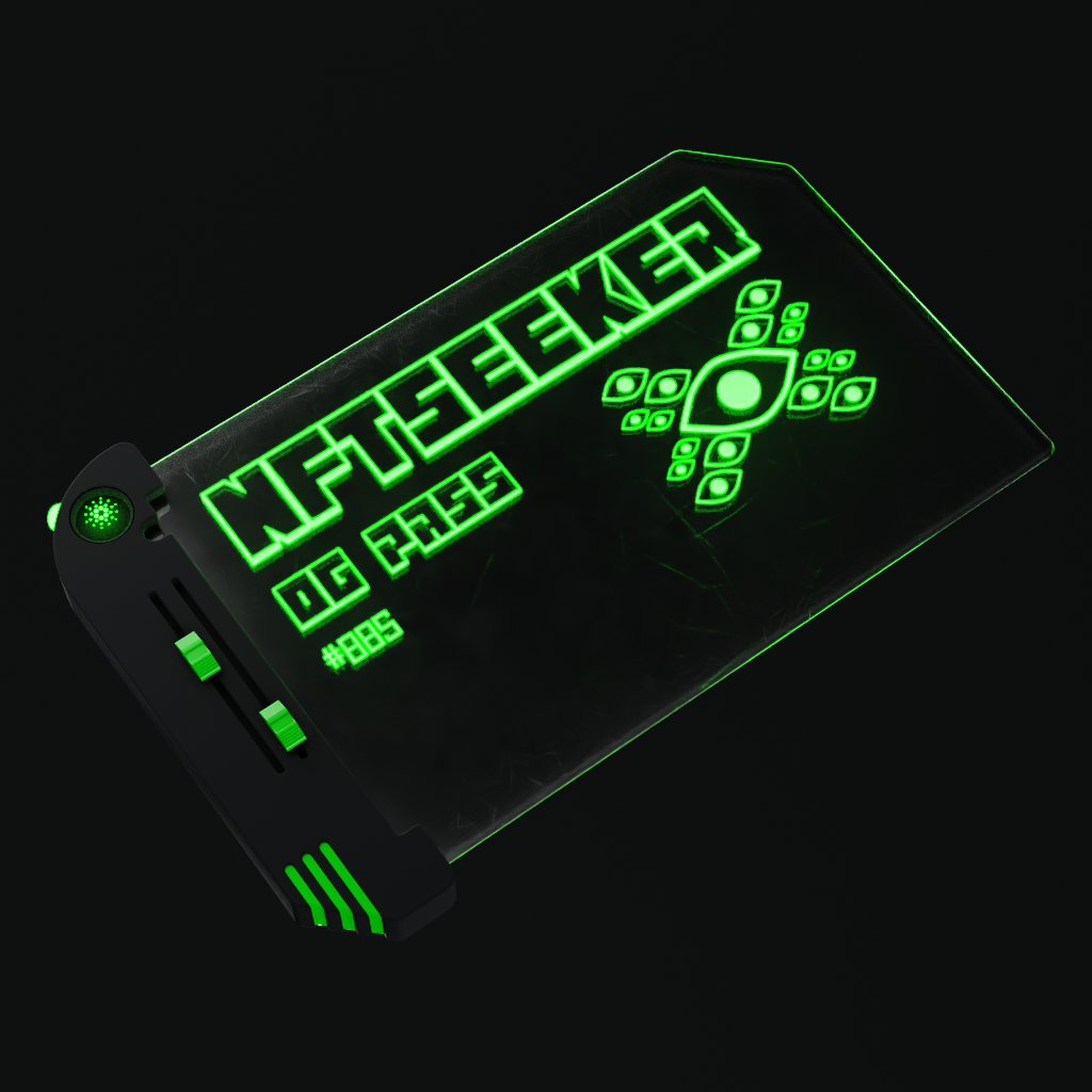 Our mint date announcement is coming soon. Help us celebrate with this #NFTgiveway!

To win this NFTSeeker OG Pass all you have to do is follow us, like, RT and tag frens!

Holders get 3x WL per pass and extra entries in our discord giveaways!

Good luck #CardanoCommunity!