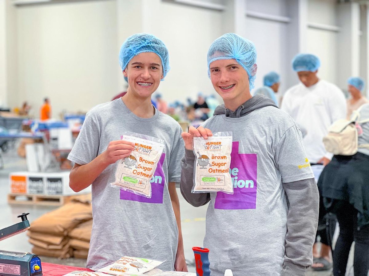 hunger_fight's tweet photo. Over three days time, participants were able to pack 1,019,760 meals for families supported by the Utah Food Bank. To say that the event was successful would be an understatement. #HungerFight #SiliconSlopes #OMM https://t.co/WjrcoUy4KI
