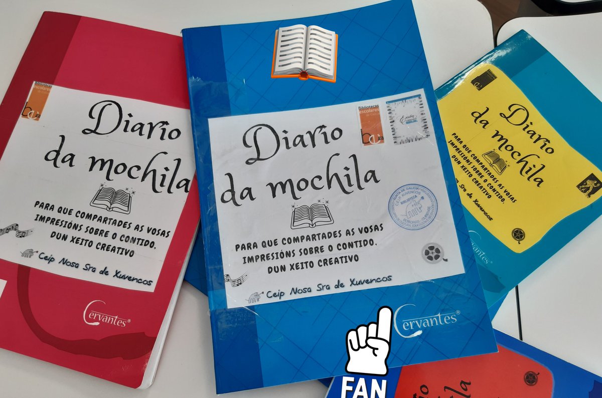 ceipxuvencos's tweet photo. Preparándonos para o día das Bibliotecas Escolares #bescolaresgal ...poñendo as "mochilas viaxeiras" a punto... https://t.co/vJ9SRnBb6u 
#bescolaresgal 
#lecturaEfamilias https://t.co/4xyjNIFjlk