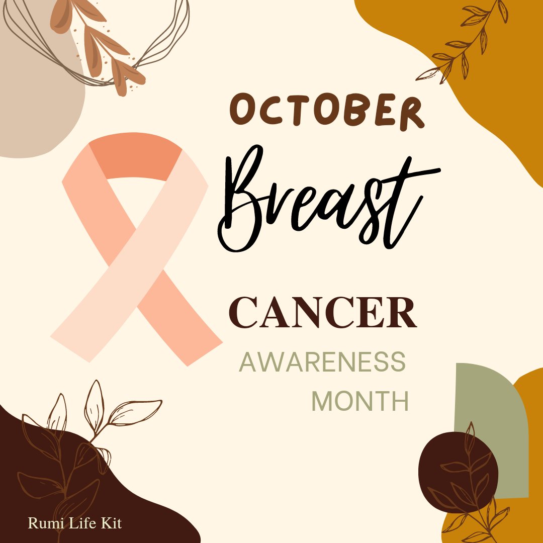 rumilifekit's tweet photo. October is Breast Cancer Awareness Month, an annual campaign to raise awareness about the impact of breast cancer.

Ensure you get yourself checked! 

Stay healthy, stay safe!

#breastcancerawareness #cancer #reusablepads #sanitarytowel #ecofriendly #girl #health #SDG https://t.co/zXplGpW43O