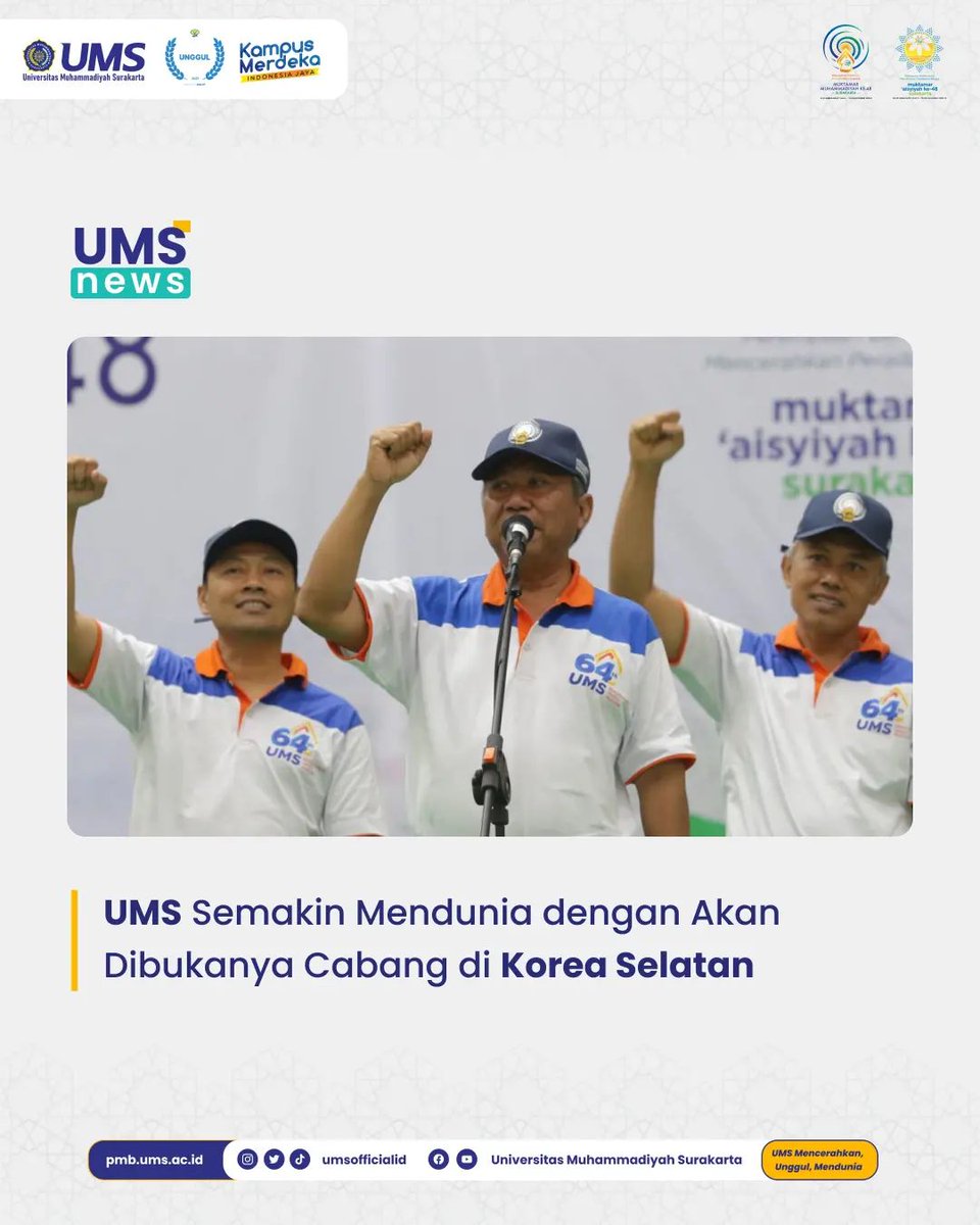 RioAfidin's tweet photo. Muhammadiyah Untuk Indonesia ✅
Muhammadiyah Untuk Dunia ✅
#Muhammadiyah #Muktamar48 #MencerahkanSemesta https://t.co/uQyqa7ly97
