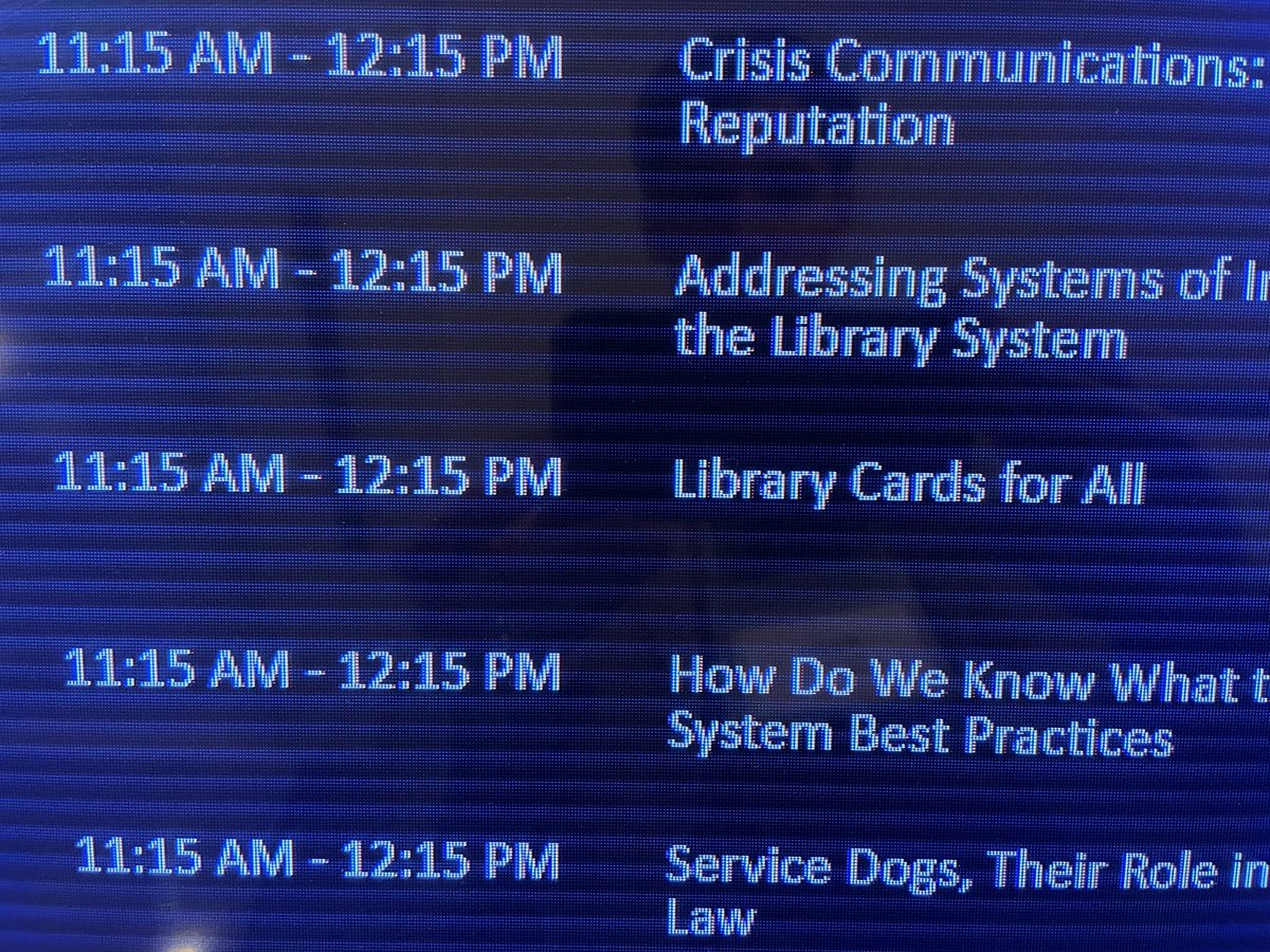 WHHS_Library's tweet photo. We’re taking the show on the road! Presenting our “Library Cards for All” work with libraries across the state at #pala2022! @WoodlandHillsSD @aclalibraries @CCMellorLibrary #librarycardsforall https://t.co/DfKbvHtMbW