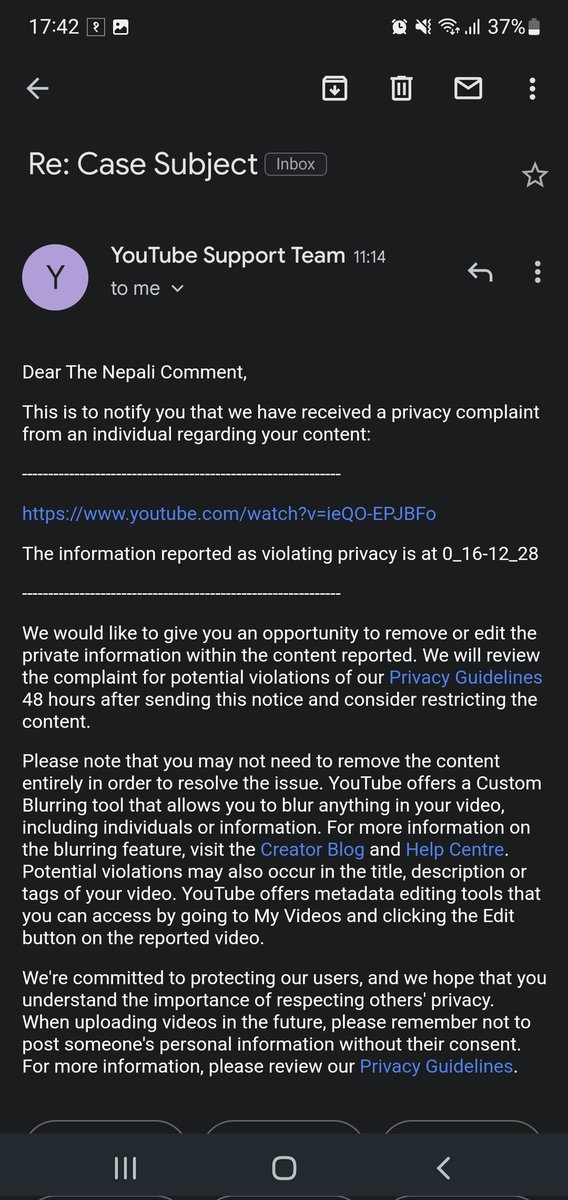 dipeshtrip's tweet photo. https://t.co/g4FVTuW2Q4
We made this video on the potential misdoing of Sagoon and Govinda Giri recently. And now they have filed a privacy complaint against us. They don't want others to see the video.  The video won't be taken down for next 48hours but https://t.co/xlwEyQCpuJ