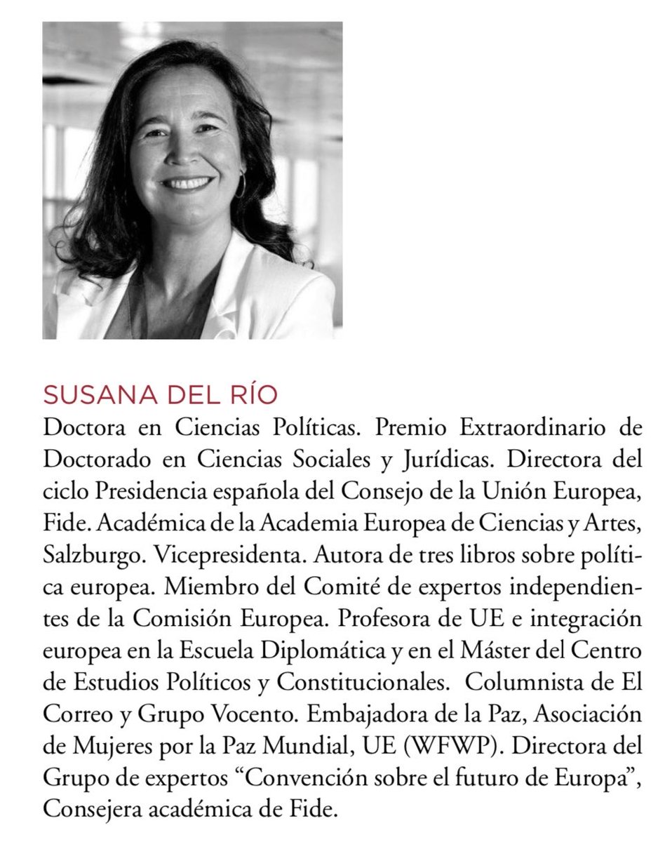 Su_delRio's tweet photo. Es un honor impartir la ponencia “Mujer y política europea” en la Fundación Botín, sede Madrid, en el marco del programa Fortalecimiento de la Función Pública en América Latina dirigido a jóvenes líderes seleccionados. Gracias ⁦@CirculoOrellana⁩ ⁦@fundacionbotin⁩ #UE https://t.co/cOQML5FiyX