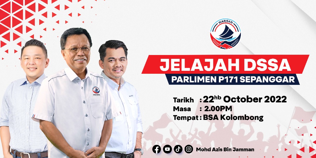 Siri jelajah DSSA Sepanggar Sabtu ini menjadi tumpuan kemungkinan besar Calon Parlimen Sepanggar akan diumumkan dalam program berkenaan. #Warisan #Sepanggar 

sabahnewstoday.net/siri-jelajah-d…