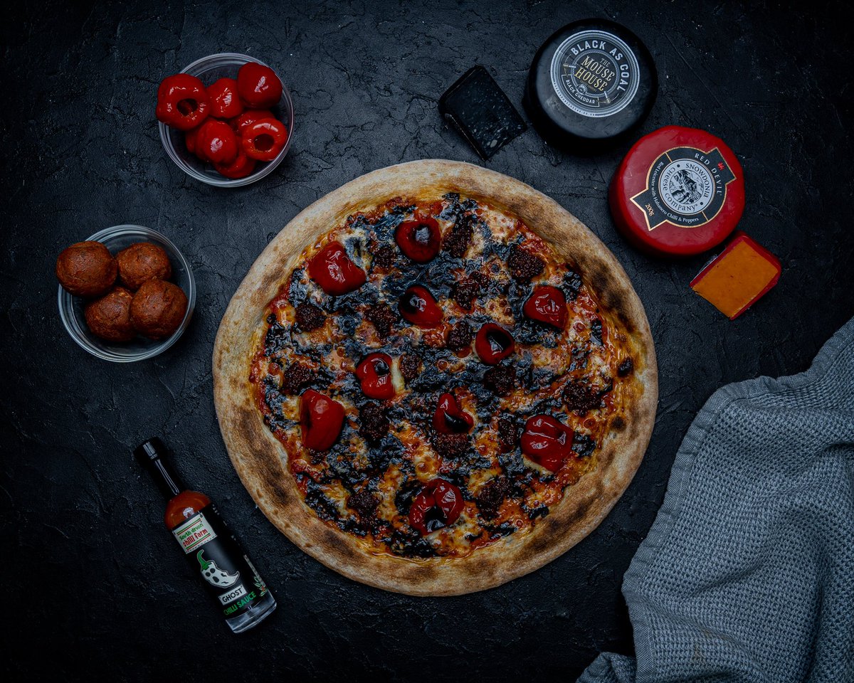 New guest pizza! 🍕🔥👻

Not for the faint-hearted!

birtellis.co.uk 

#halloween #pizza #realpizza #pizzakit #realfood #britishproduce #awardwinning #cheese #cheddar #ghostchilli #chilli #hot #goodfood #honestfood #naturalfood #birtellis