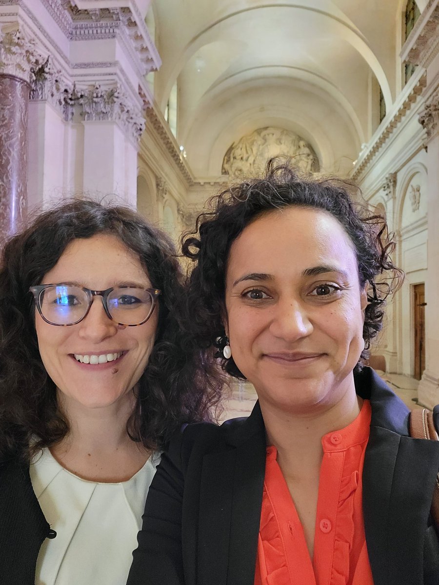 LaguetteNadine's tweet photo. Happy to share this moment with @ClaraTaffoni. It would have been amazin to have all the team with us @LabLaguette @IGH_MTP ! https://t.co/JLywTLmMnx